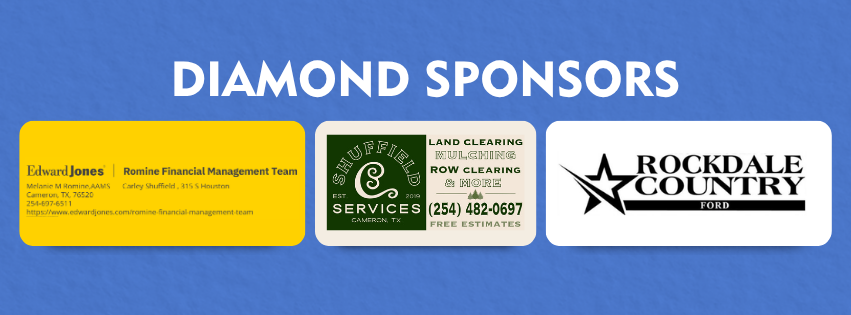 Taste of Milam 2026 Diamond Sponsors